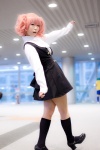 blouse cosplay inu_boku_secret_service jumper kneesocks konoha pink_hair roromiya_karuta school_uniform twintails rating:Safe score:2 user:nil!