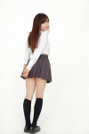 blouse kneesocks kuroda_mayuka pleated_skirt school_uniform skirt ys_web_494 rating:Safe score:1 user:nil!