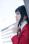 blazer blouse blue_hair cosplay kawashima_ami kazuha school_uniform toradora! rating:Safe score:0 user:nil!