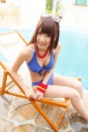 bikini cleavage pool sunglasses super☆girls swimsuit yasaka_saori rating:Safe score:2 user:nil!