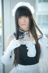 apron cosplay dress elbow_gloves gloves hairband kore_ga_watashi_no_goshujin-sama kurauchi_anna maid maid_uniform popuri rating:Safe score:0 user:nil!