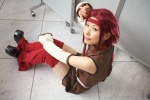 chippi code_geass cosplay kallen_stadtfeld red_hair rating:Safe score:0 user:darkgray