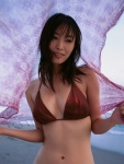beach bikini_top cleavage nagasawa_nao ocean scarf swimsuit wet ys_web_233 rating:Safe score:2 user:nil!