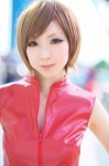 cosplay croptop default_costume meiko pentama vest vocaloid rating:Safe score:1 user:nil!