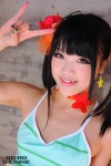bracelets cosplay croptop flower headdress love_live!_school_idol_project necklace pink_eyes tankini twintails utateika-na yazawa_niko rating:Safe score:0 user:pixymisa