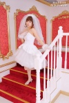 cosplay gloves natsumi_(ii) original thighhighs veil wedding_gown rating:Safe score:0 user:nil!