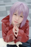 cosplay jacket kinoshita_natsume nagato_yuki pleated_skirt silver_hair skirt suzumiya_haruhi_no_yuuutsu rating:Safe score:0 user:nil!