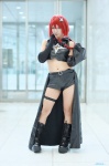 boots braid cape cosplay croptop detached_sleeves gomamama kurosaki_mea red_hair shorts thigh_strap to_love-ru rating:Safe score:2 user:nil!