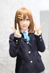 blazer blouse cosplay hair_clips hirasawa_yui k-on! pleated_skirt ribbon_tie school_uniform shiina_haru skirt rating:Safe score:0 user:pixymisa