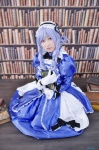 aria_(sister_princess) blue_hair cosplay dress drill_hair gloves hairband hiokichi sister_princess twin_drills rating:Safe score:0 user:nil!
