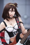 choker cleavage corset cosplay croptop guitar hairband kohinata_kurumi miniskirt skirt strap_slip suzumiya_haruhi suzumiya_haruhi_no_yuuutsu rating:Safe score:0 user:nil!