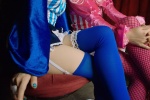 blue_hair corset cosplay halter_top original pantyhose pink_hair shorts suu thighhighs zero_inch rating:Safe score:7 user:DarkSSA