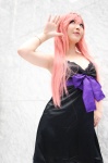 cosplay dress megurine_luka pink_hair usagi vocaloid world_is_mine_(vocaloid) rating:Safe score:1 user:DarkSSA