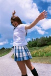 blouse costume kamata_natsumi kneesocks miniskirt pleated_skirt school_uniform skirt rating:Safe score:0 user:nil!