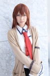 akira_(iii) blouse cardigan cosplay makise_kurisu red_hair shorts steins;gate tie rating:Safe score:0 user:pixymisa