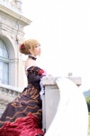 beatrice braid choker cosplay gown orange_hair saku umineko_no_naku_koro_ni rating:Safe score:0 user:nil!