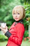 blonde_hair blouse braid cosplay darjeeling garden_(ii) girls_und_panzer military_uniform na-san teacup rating:Safe score:0 user:Beako
