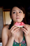 cleavage halter_top shinozaki_ai twintails watermelon ys_web_513 rating:Safe score:0 user:nil!