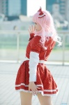blouse cosplay hairbow jumper original pink_hair saori rating:Safe score:0 user:nil!