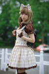 backpack blouse hairbow jumper tagme_model thighhighs zettai_ryouiki rating:Safe score:0 user:nil!