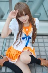 cosplay culture_japan kipi kneesocks pleated_skirt sailor_uniform school_uniform skirt suenaga_mirai twin_braids rating:Safe score:3 user:nil!