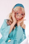 blouse cosplay hairband macross macross_frontier multi-colored_hair sachi_budou sheryl_nome sunglasses rating:Safe score:0 user:nil!