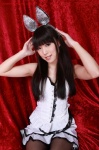 animal_ears bunny_ears camisole miniskirt pantyhose skirt takashima_yua rating:Safe score:3 user:nil!