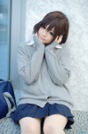 blouse cardigan cosplay ichigo_100 itoha_riri mukai_kozue pleated_skirt school_uniform skirt tie rating:Safe score:2 user:nil!