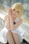 blonde_hair cosplay dress lost pantyhose shirayuki_himeno sound_horizon wings rating:Safe score:1 user:nil!