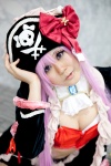 armband bows collar cosplay daikaizoku_kyaputen_ririana jacket kuiinzu_bureido kuiinzu_bureido_riberion miniskirt oume pink_hair pirate_hat pleated_skirt skirt sword tubetop twintails rating:Safe score:0 user:pixymisa