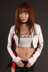 choker jacket midriff miniskirt norishima_nanami race_queen shorts skirt tubetop rating:Safe score:1 user:nil!