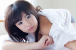 bed blouse cleavage open_clothes shinozaki_ai shorts welcome_to_my_ai_land rating:Safe score:0 user:nil!