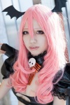 choco cleavage cosplay croptop head_wings inu_boku_secret_service pink_hair roromiya_karuta rating:Safe score:0 user:pixymisa