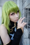 cc code_geass cosplay detached_sleeves green_hair houtou_singi uniform rating:Safe score:1 user:nil!