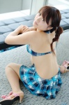 bikini_top cosplay miniskirt misaki original pantyhose skirt swimsuit twin_braids rating:Safe score:2 user:nil!