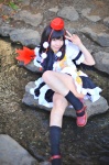 amatsuka_miyu blouse cosplay fan kneesocks pleated_skirt shameimaru_aya skirt tokin_hat touhou wings rating:Safe score:1 user:nil!