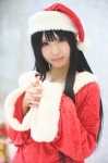 akiyama_mio cosplay dress k-on! rinami santa_costume stocking_cap rating:Safe score:0 user:nil!