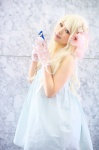 blonde_hair cosplay dress gloves mochigome_kurumi original rating:Safe score:0 user:nil!