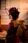 cosplay fate/grand_order fate/series hairpin katsushika_hokusai kimono miu_(iii) rating:Safe score:0 user:nil!