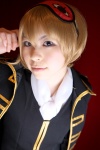 blonde_hair cosplay eyemask gintama katou_mari okita_sougo uniform rating:Safe score:0 user:nil!