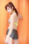 ass bikini_top kobayashi_yumi ponytail shorts swimsuit wpb_130 rating:Safe score:1 user:nil!