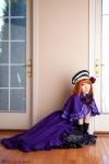 cosplay dress eva_beatrice gloves hat orange_hair saku shawl tiered_skirt umineko_no_naku_koro_ni rating:Safe score:0 user:nil!