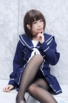 anegasaki_nene black_legwear cosplay love_plus pantyhose pleated_skirt sailor_uniform sakuya school_uniform skirt rating:Safe score:4 user:nil!