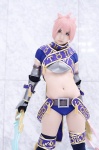 alime bikini_armor cosplay gauntlets pink_hair swords tagme_character tagme_series thighhighs rating:Safe score:0 user:nil!