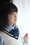 blouse school_uniform shiina_momo sweater_vest rating:Safe score:0 user:nil!