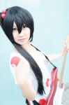 blouse cosplay guitar hair_tie k-on! nakano_azusa nyai side_ponytail rating:Safe score:0 user:pixymisa