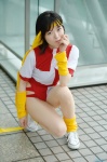 bodysuit cosplay gunbuster headband pantyhose suzuya_rin takaya_noriko tshirt rating:Safe score:2 user:nil!