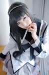 akemi_homura blouse cosplay hairband mai pleated_skirt puella_magi_madoka_magica skirt rating:Safe score:0 user:nil!
