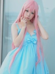 cosplay dress megurine_luka miyabi my_room_disco_night_(vocaloid) pink_hair vocaloid rating:Safe score:0 user:nil!