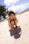 beach bikini dgc_0916 matsumaka_minami ocean ponytail swimsuit rating:Safe score:0 user:nil!